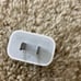White Silver Apple 20W USB-C Power Adapter
