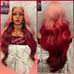 Human Hair blended lace front wig