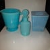 Vintage Portieux Vallerysthal PV France Opaline Apothecary Bottle