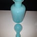 Vintage Portieux Vallerysthal PV France Opaline Apothecary Bottle