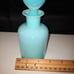 Vintage Portieux Vallerysthal PV France Opaline Apothecary Bottle