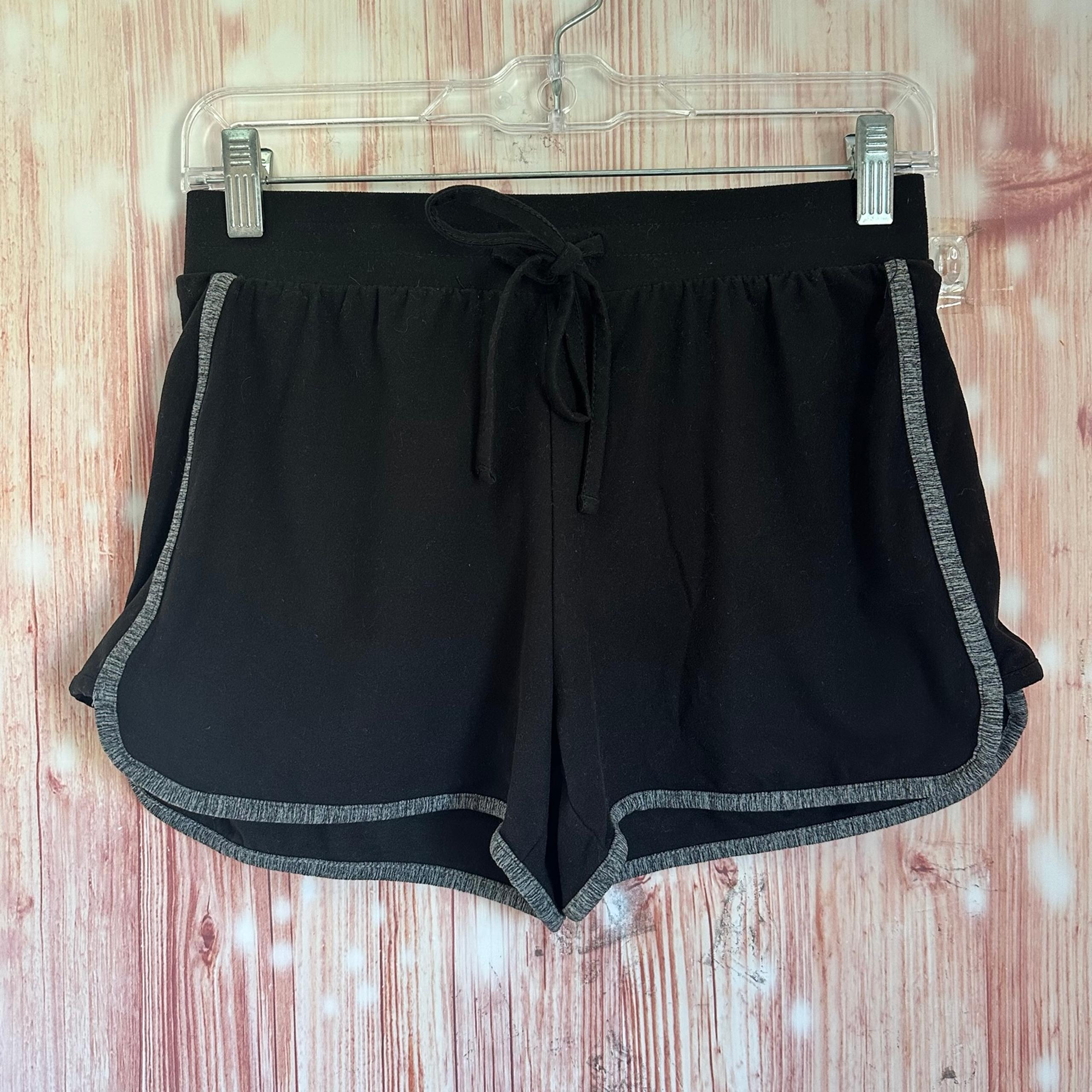 No Boundaries Black Dolphin Hem Shorts