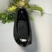 Frankoma #45 Plainsman Black Oblong Planter 13”