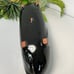 Frankoma #45 Plainsman Black Oblong Planter 13”