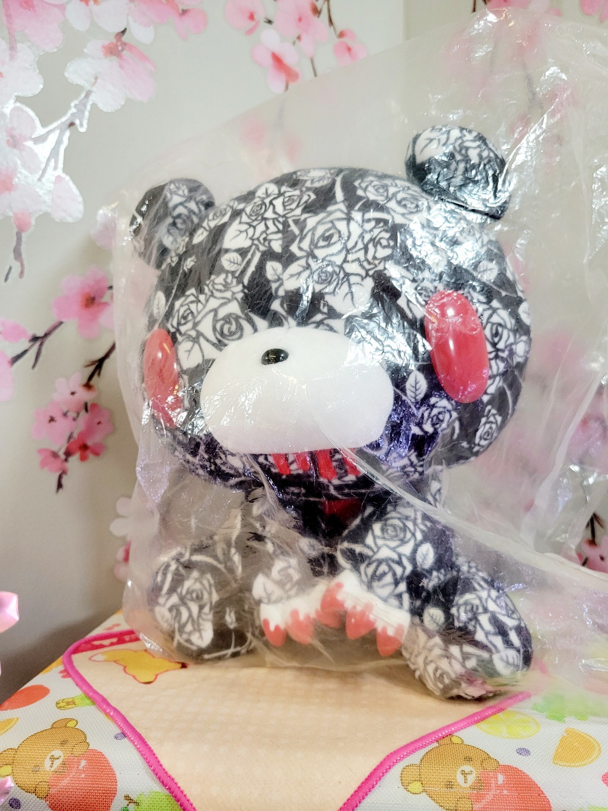 Gloomy Bear GP #573 Gothic Rose Black Edition