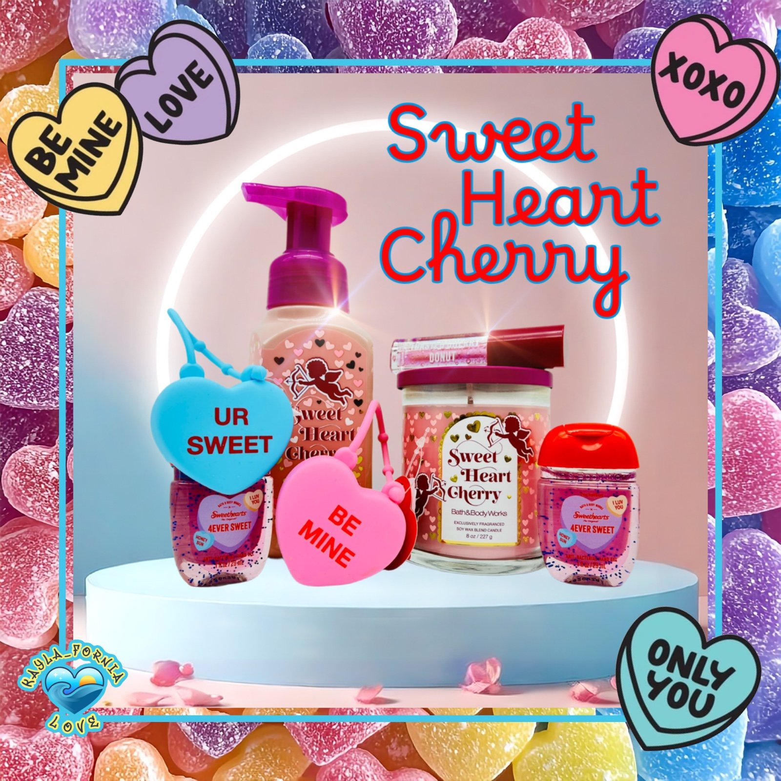 BBW ♥︎ Sweet Heart Cherry ♥︎ 7 pc gift set