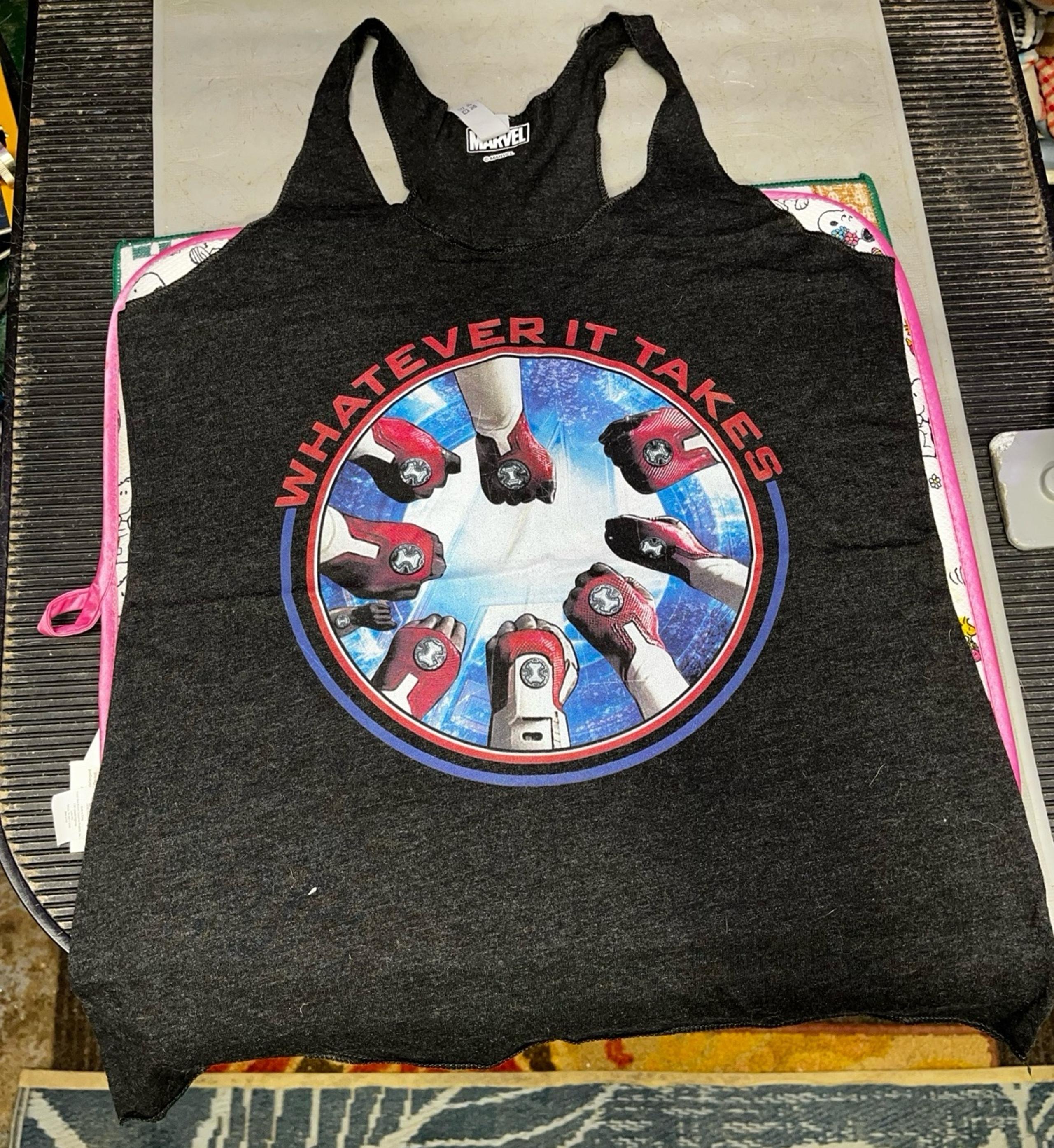 Hot Topic LOT of FOUR 4 MARVEL Endgame Tank Top Women’s Size LARGE MEDIUM NEW
