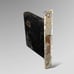 Vintage Mortise Door Lock Hub for Spindle Skeleton Keyhole Architectural Salvage