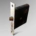 Vintage Mortise Door Lock Hub for Spindle Skeleton Keyhole Architectural Salvage