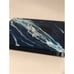 Resin Artwork on Wood Panel Beach Ocean Scene 15 x 12 titled Blue Dreamscape.
