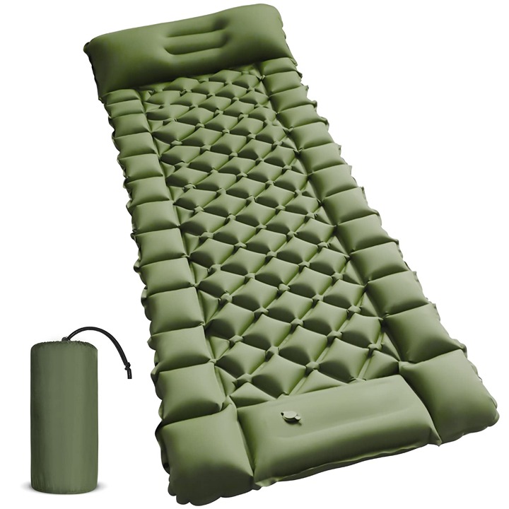Easy to Inflate Premium Outdoor Inflatable Mattress 46cds