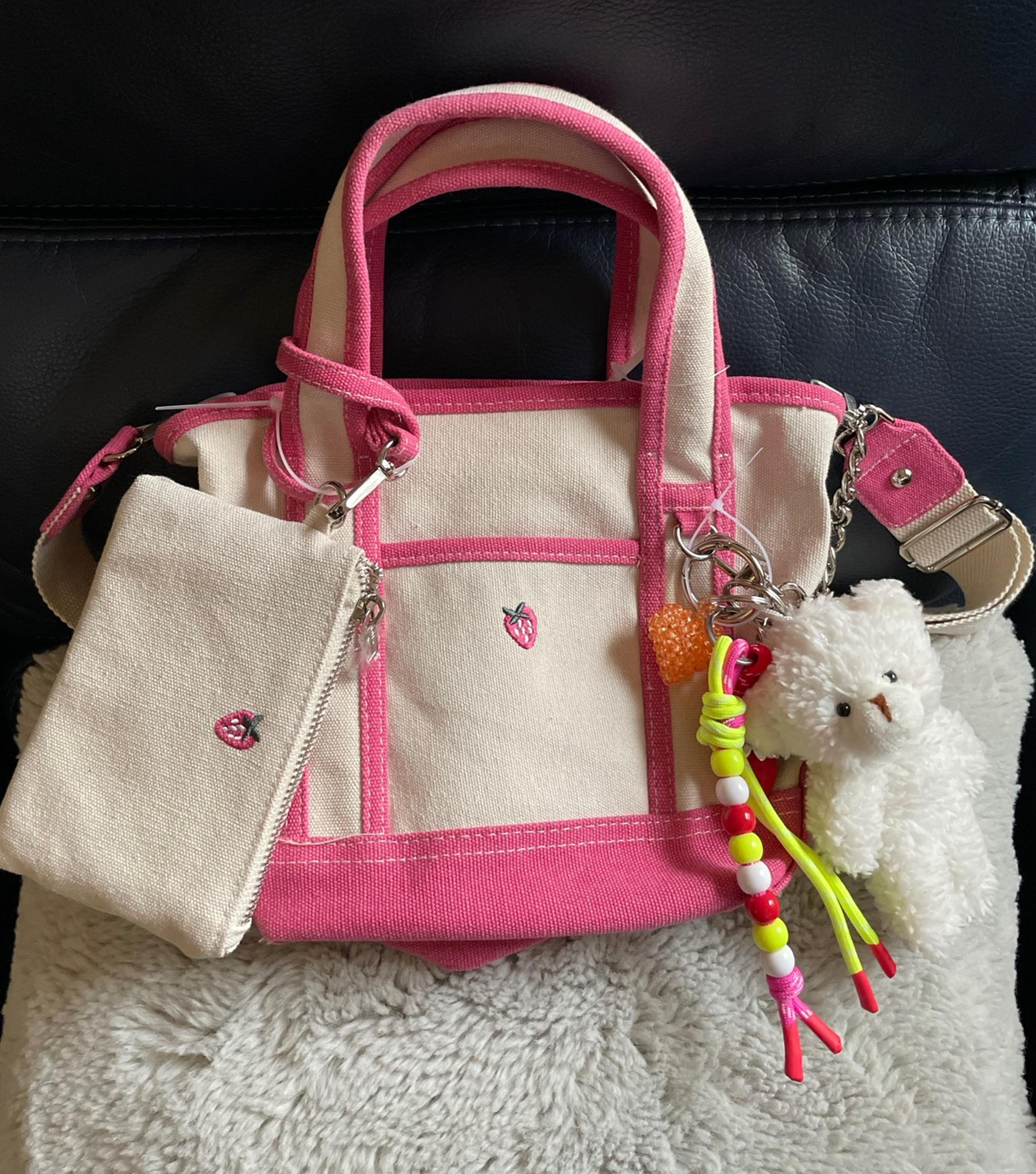 Madden Girl Mini Strawberry crossbody Tote
