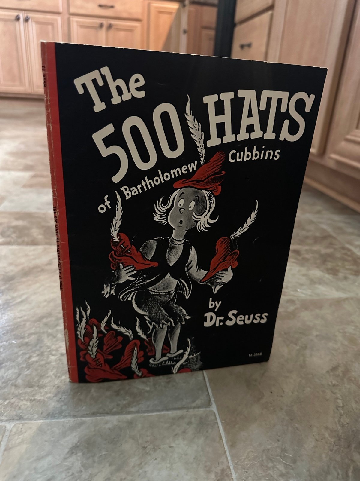 Vintage 1966 Paperback Dr. Seuss The 500 Hats of Bartholomew Cubbins Scholastic