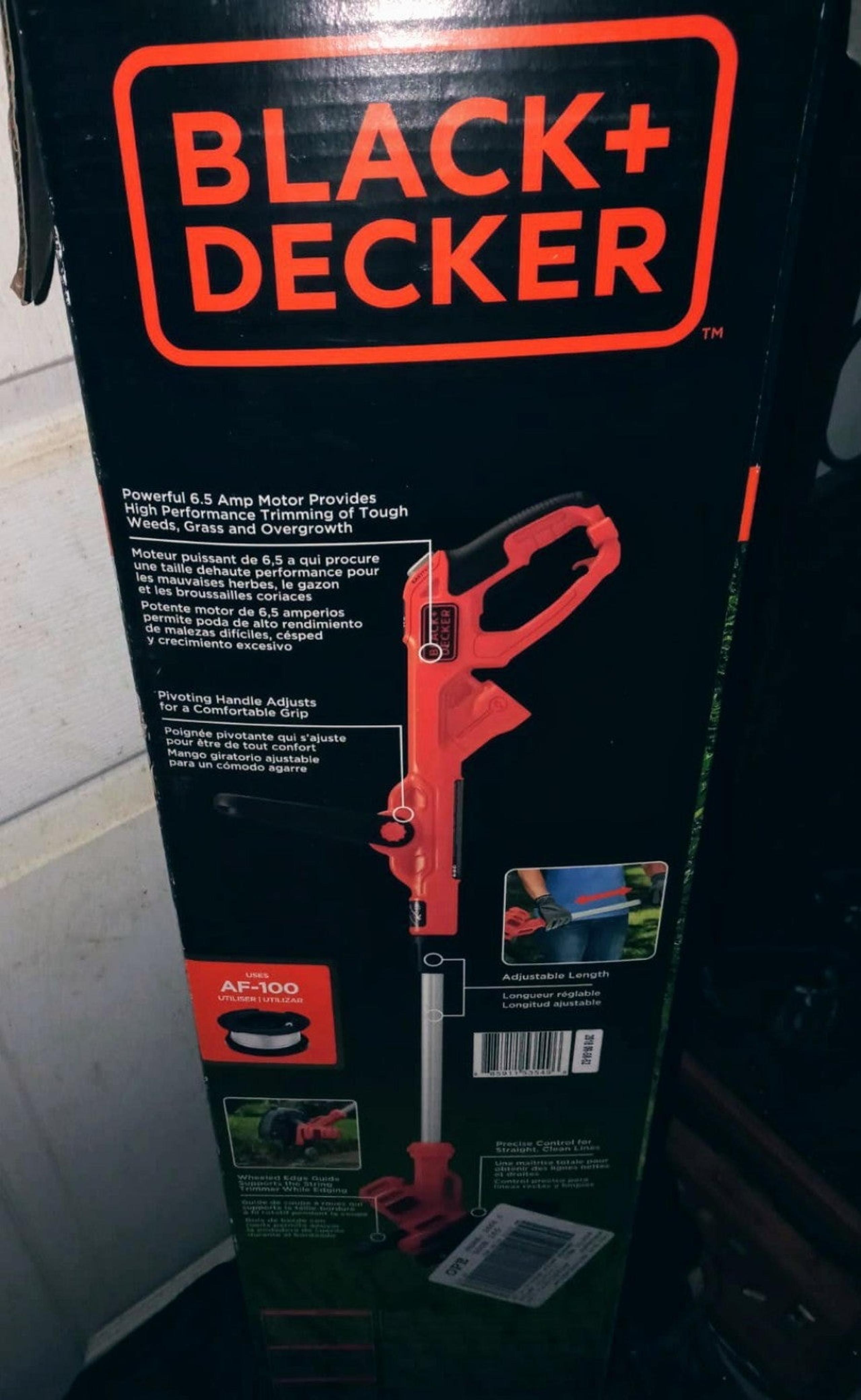 Black & Decker easy feed 14 in. string trimmer/edger