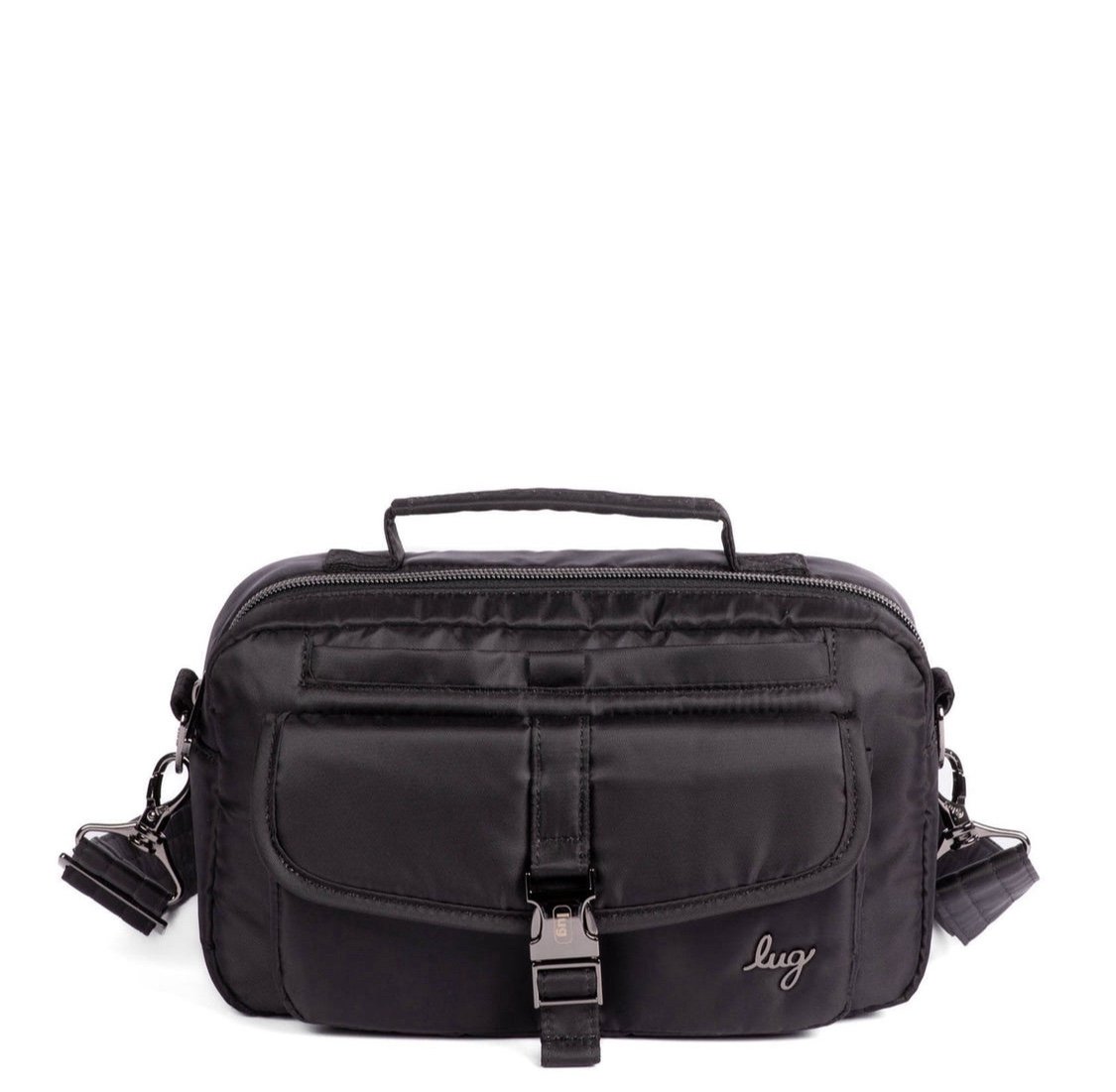 Lug Sidecar Convertible Crossbody Bag NWT Black