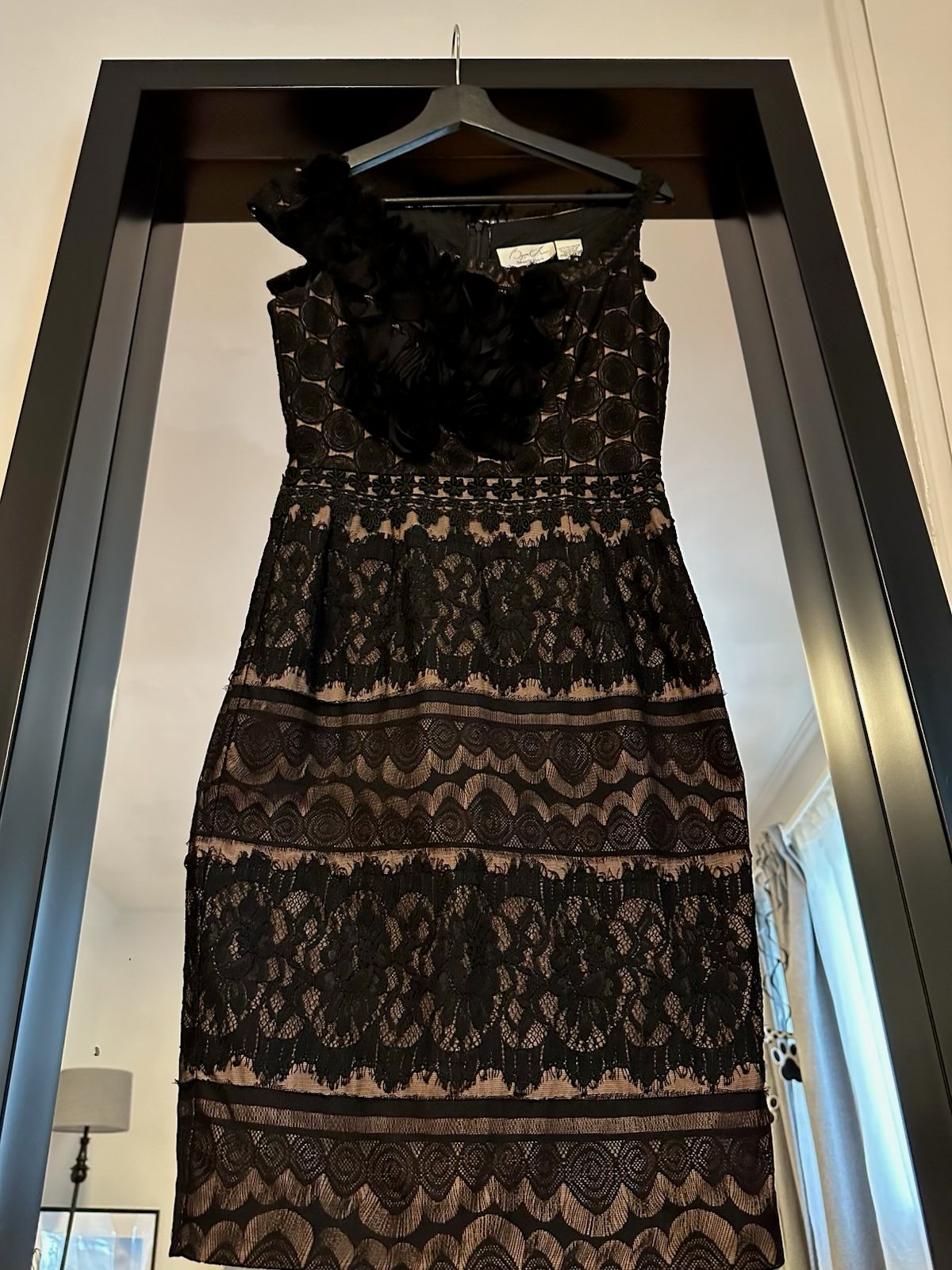 Byron Lars Black Cocktail Dress -Size 4