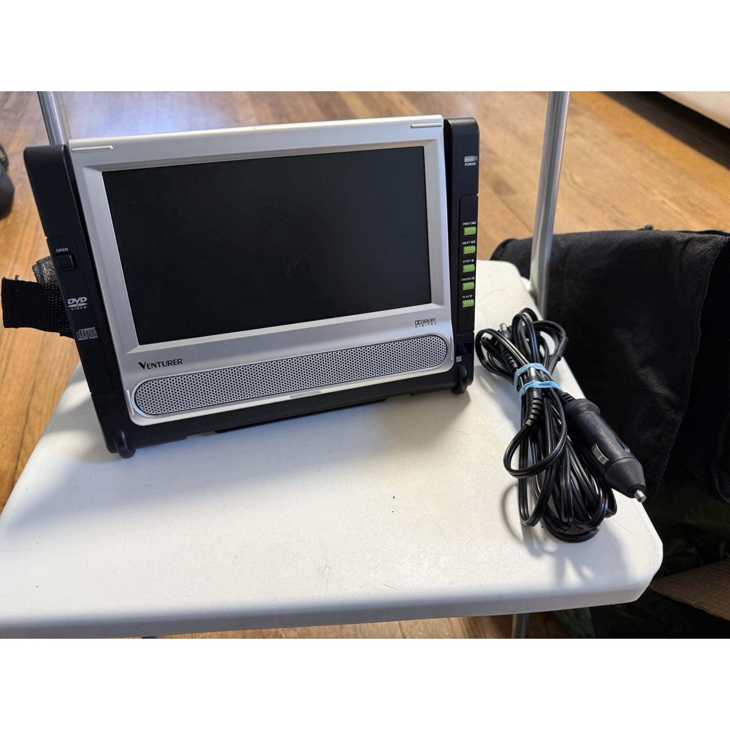 Venturer PVS6281 8.4" Widescreen Mobile DVD Player, Not Working, No Display