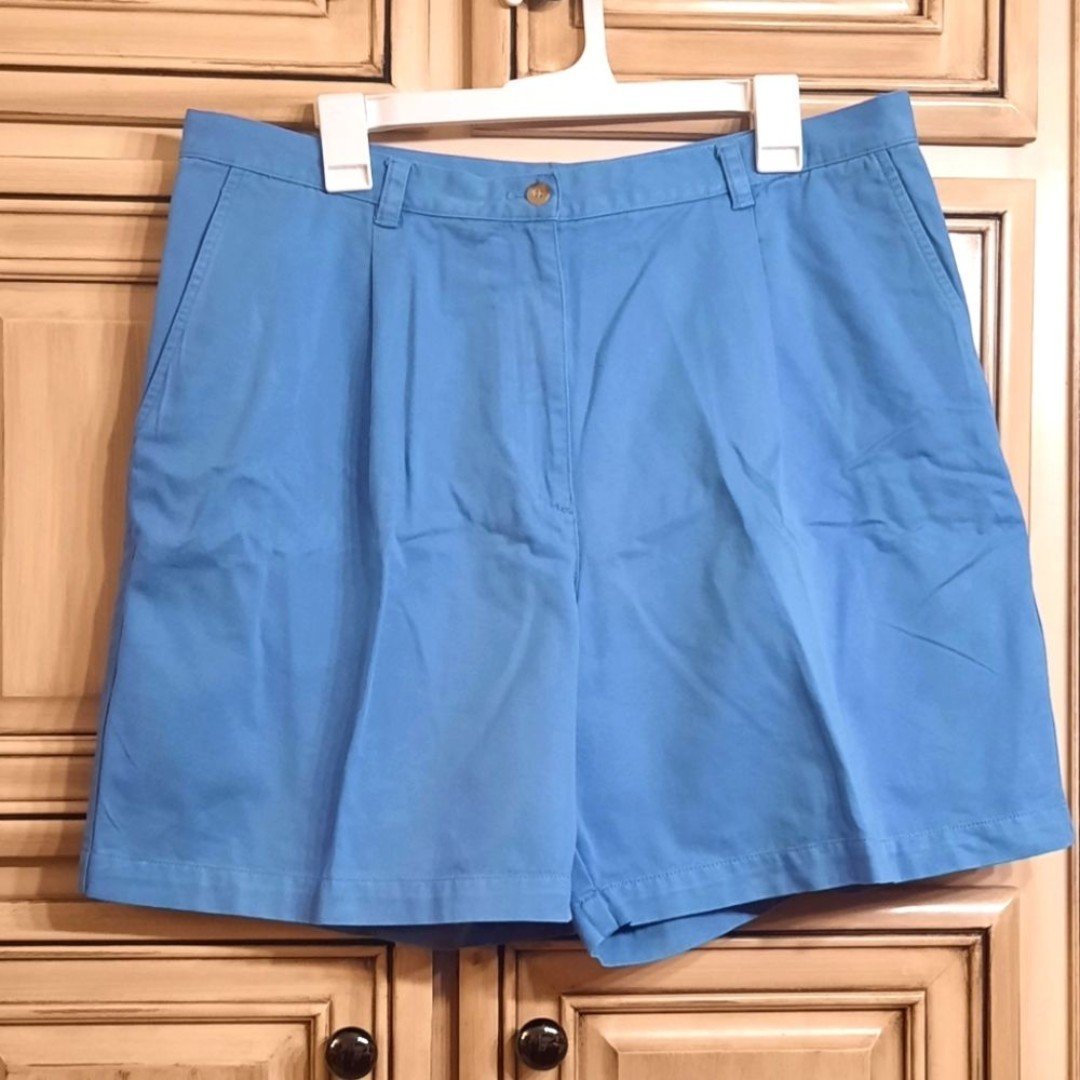 Lauren Ralph Lauren Bermuda Shorts - Blue - Size 16