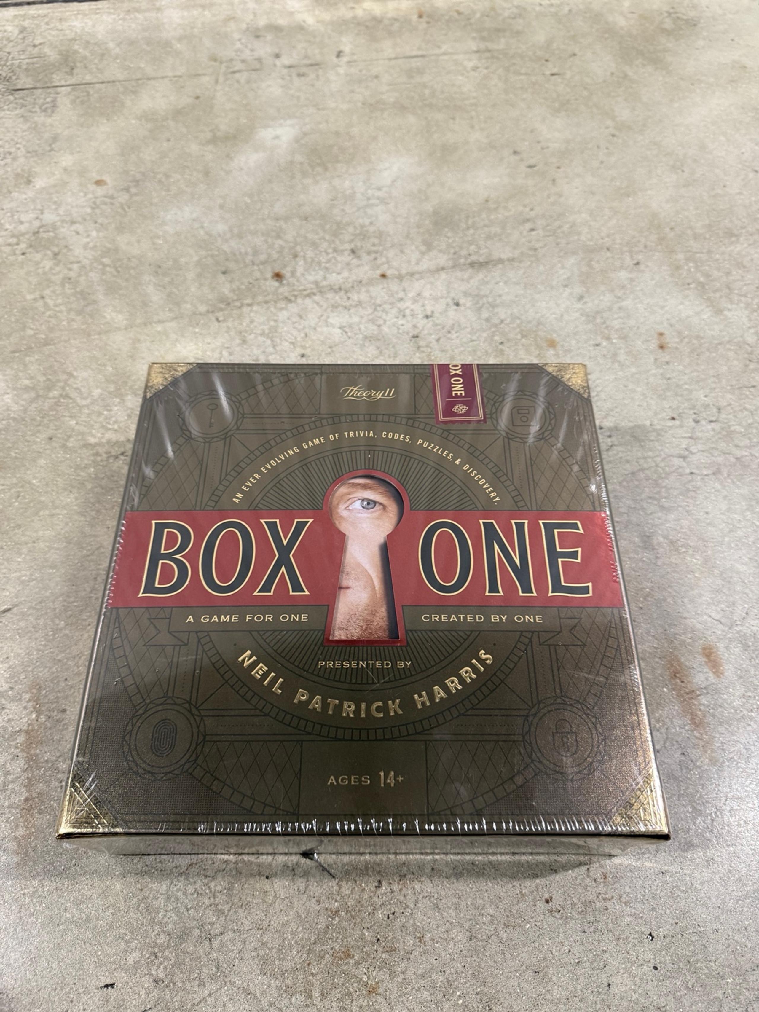 NIB Box One Theory 11 Presented By Neil Patrick Harris Internet Game ages 14+ - Brainstorm Products