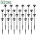 24PCS Solar Lights Outdoor Solar Landscape Light Pathway Light