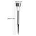 24PCS Solar Lights Outdoor Solar Landscape Light Pathway Light