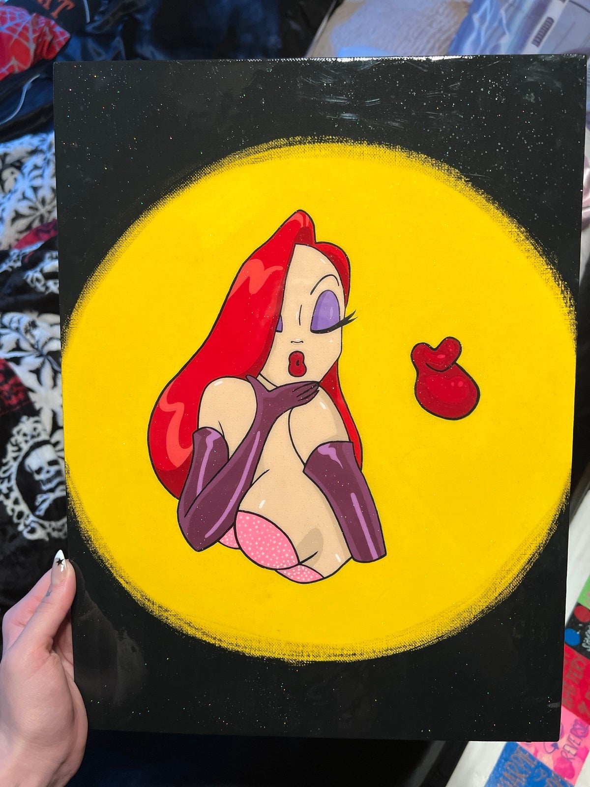 jessica rabbit painting