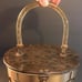 Vintage Brass and Lucite Bucket Purse
