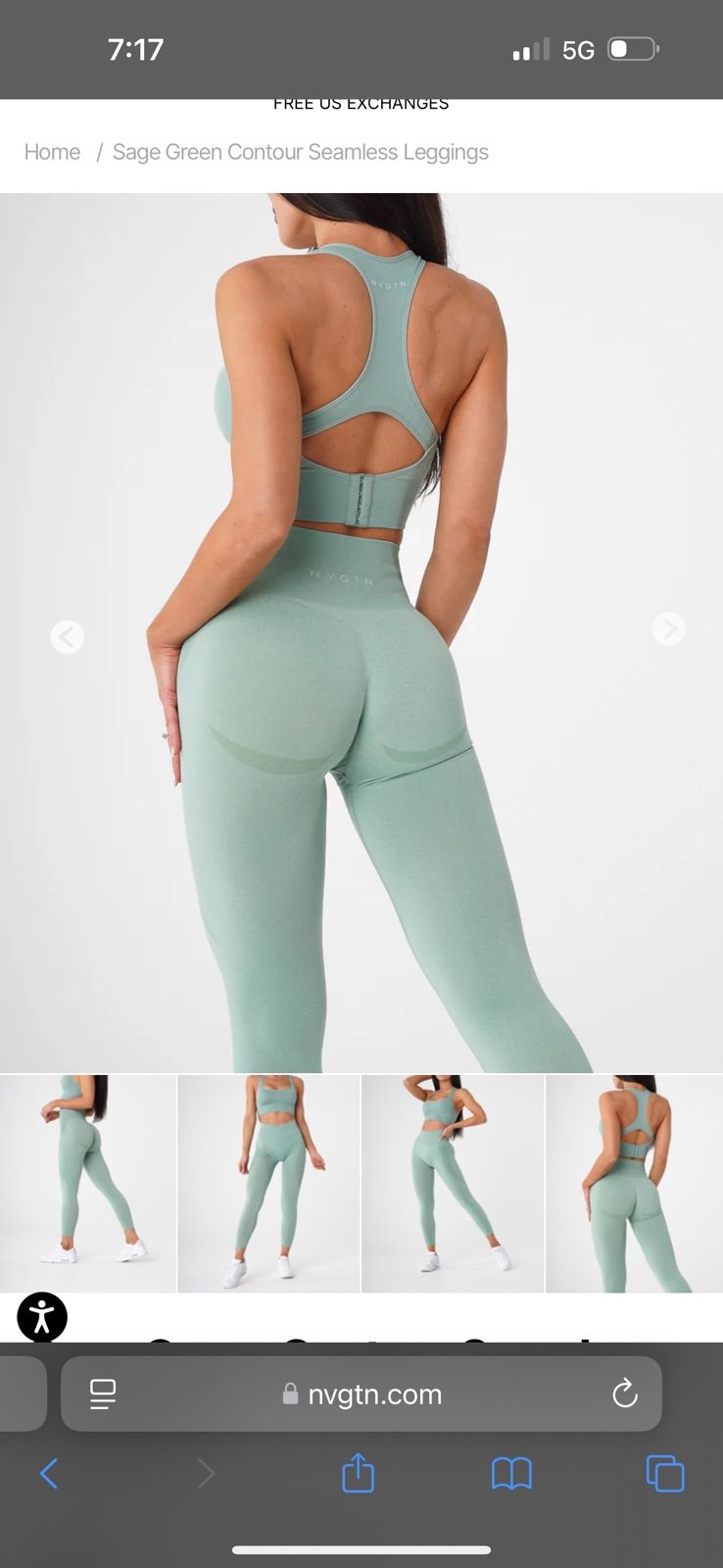 Nvgtn contour leggings