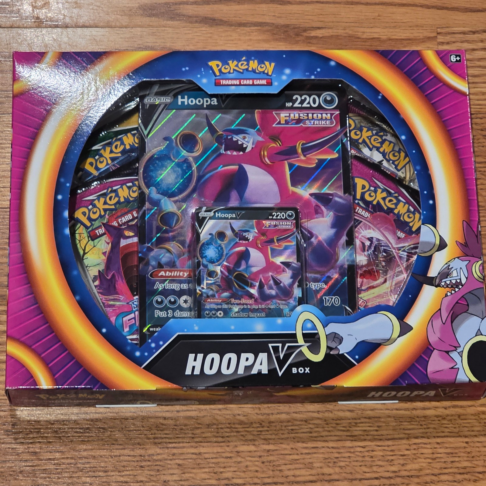 Pokémon Hoopa V Collection Box Trading Card Set Foil Promo