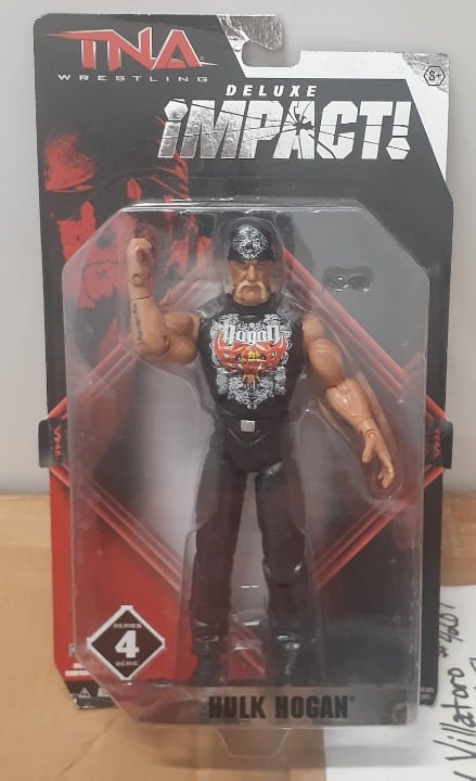 TNA Jakks Pacific Impact WRESTLING Deluxe Series 4 Hulk Hogan Action Figure