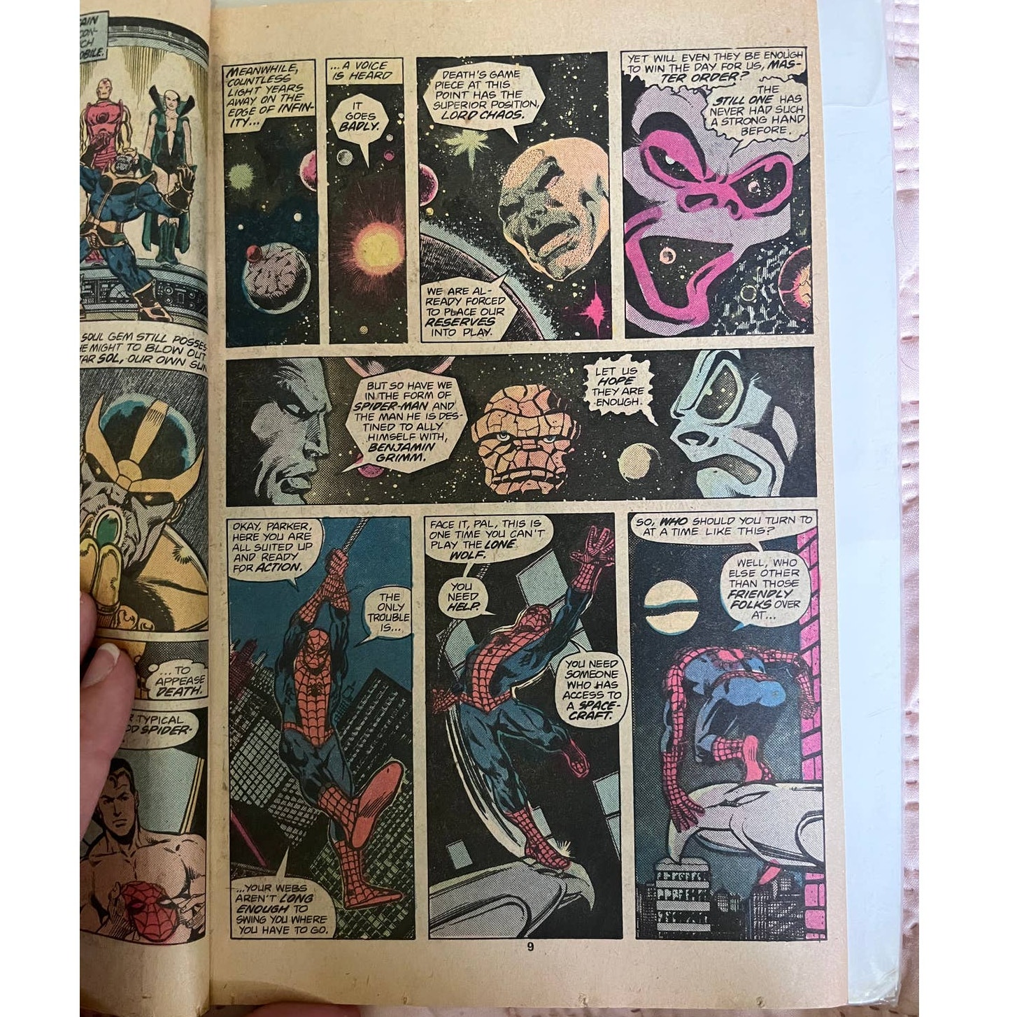 Marvel Two-In-One The Thing and Spiderman 2. 1977. Avengers