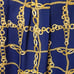 Stitch Fix Alice Blue navy baroque chain print satin tank size medium