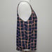 Stitch Fix Alice Blue navy baroque chain print satin tank size medium