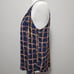 Stitch Fix Alice Blue navy baroque chain print satin tank size medium