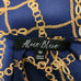 Stitch Fix Alice Blue navy baroque chain print satin tank size medium