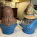 Holland Mold Pirate and Wench Ceramic Busts