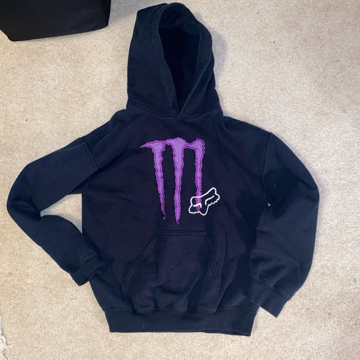 monster x fox hoodie women’s small