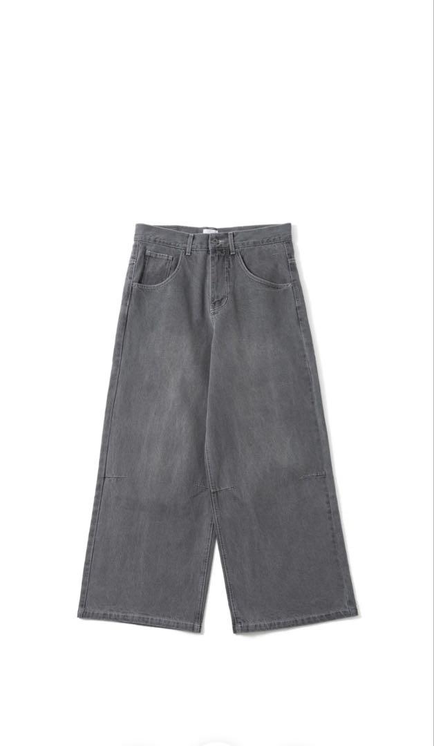 Baggy denim pants