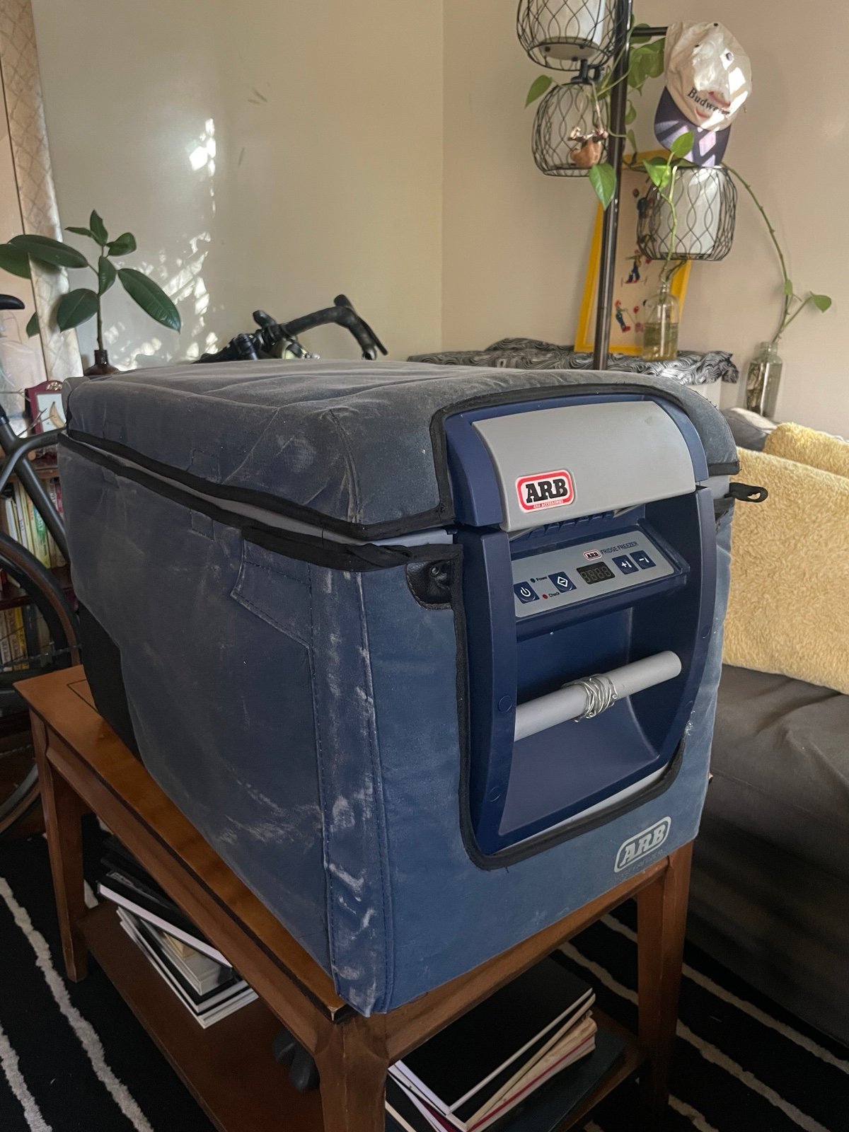 ARB 37 Qt. Portable Fridge Freezer (Gray / Blue) - mini fridge