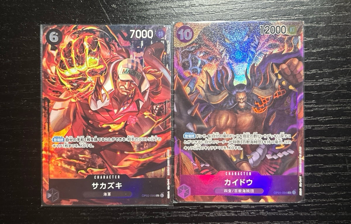 One Piece Japanese Alternate Art Lot of 4