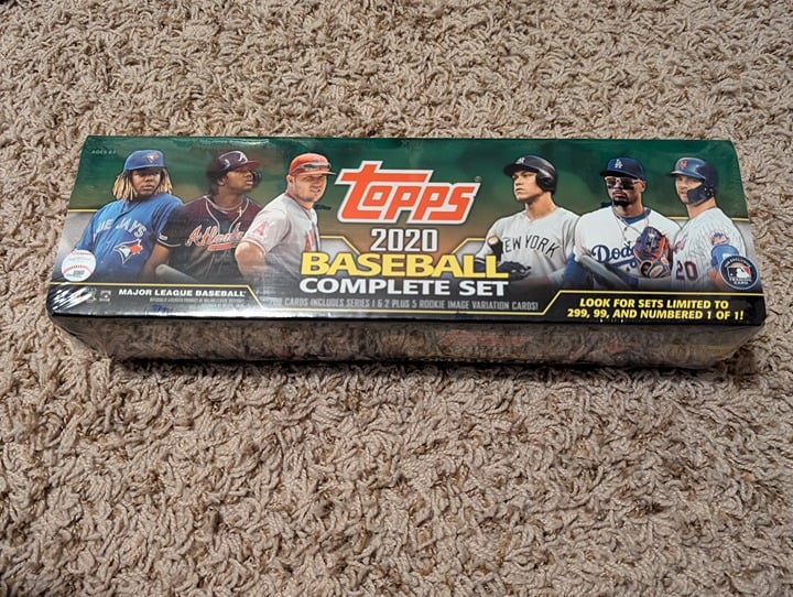 Topps 2020 MLB Baseball Complete Series 1&2 Set Green Walmart SEALED