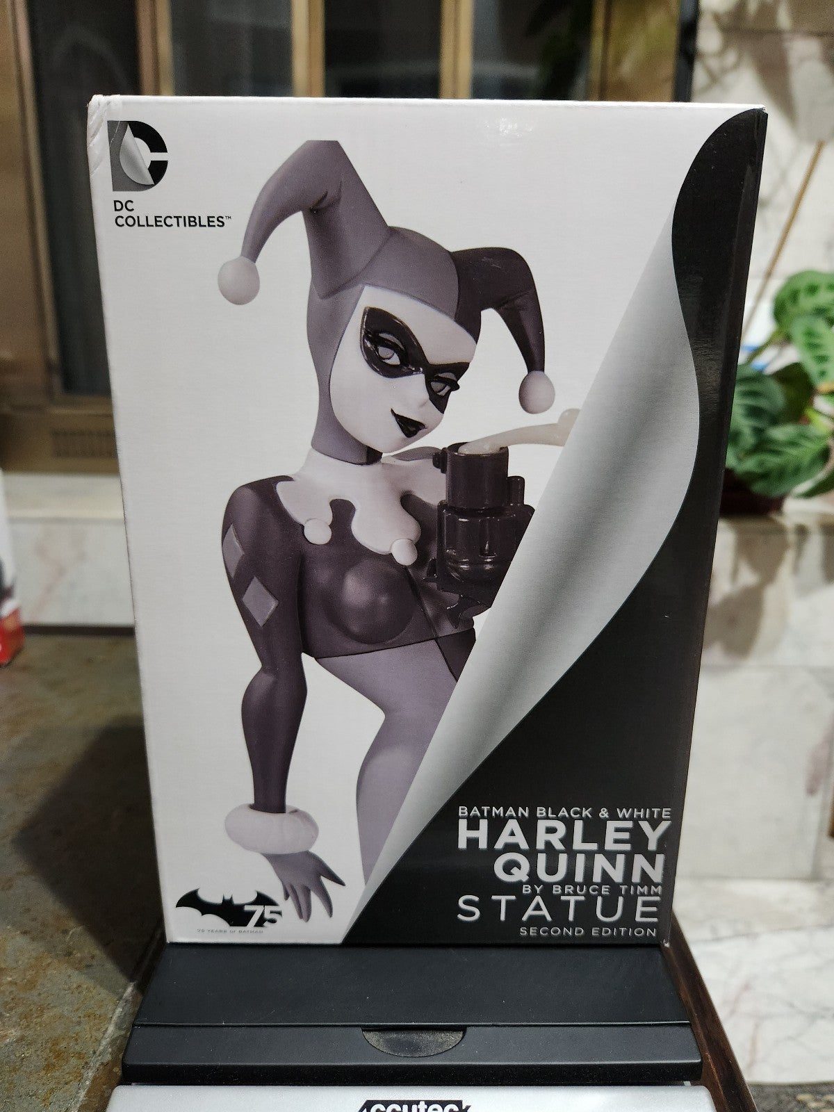 Harley Quinn black and white Porcelain Statue