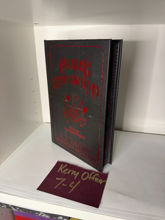 SIGNED Cirque Obscurum - Signing Exclusive / Event Exclusive