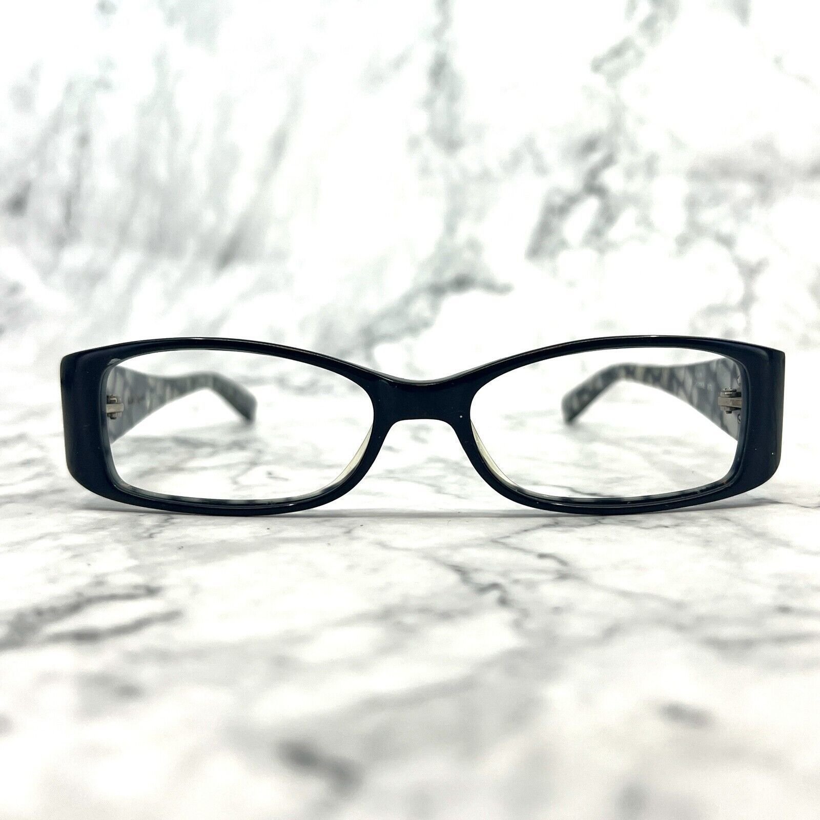 Kate Spade Cadence 0ETL Eyeglasses Black Gray Rectangle Full Rim Frame 51-16-130