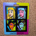 Disney Destination D23 WDI Princess Art Pop Sleeping Beauty & Maleficent Pin Set