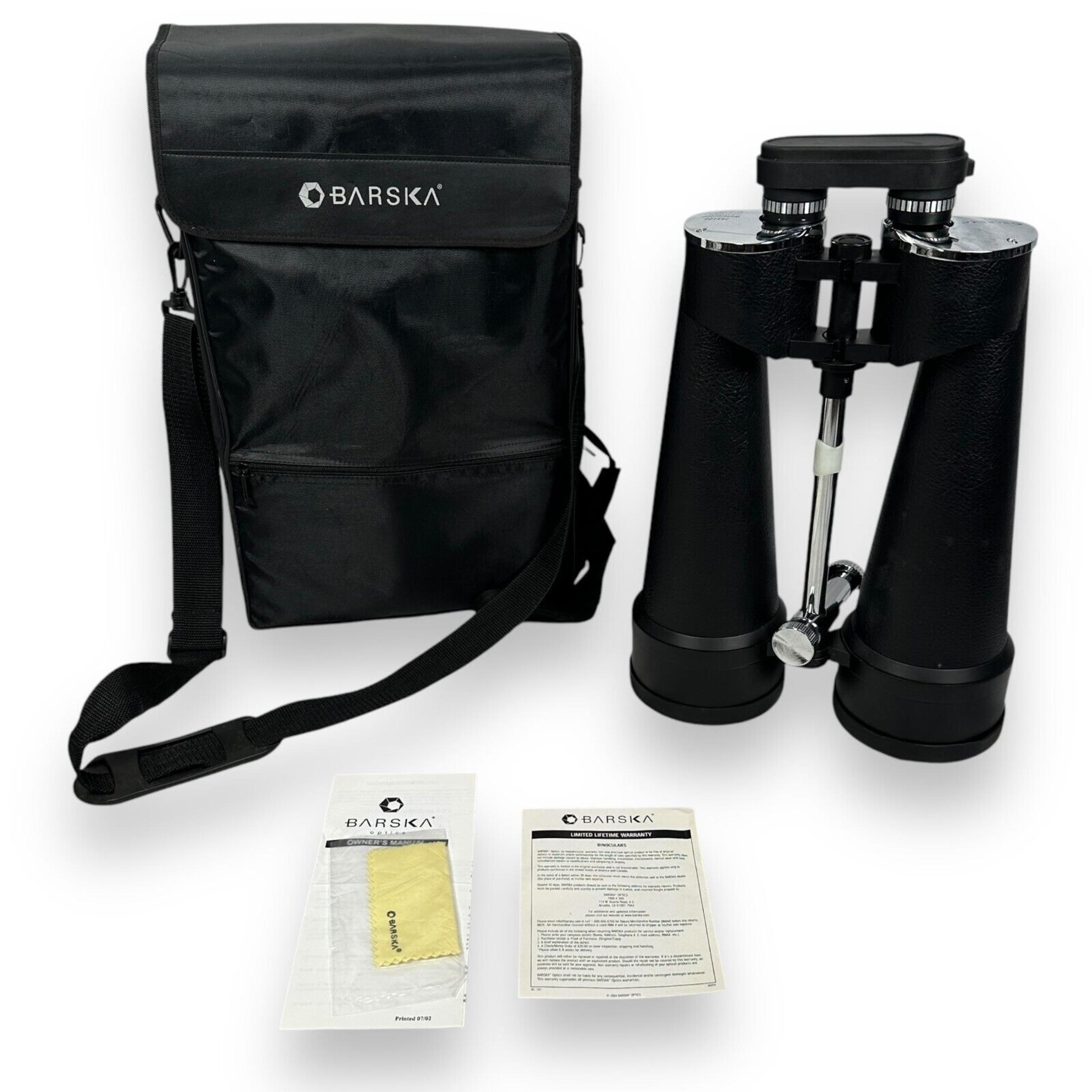 Barska 25x100 Astronomical Binoculars Waterproof 157ft 1000yds 52m Bak-4 Prisms