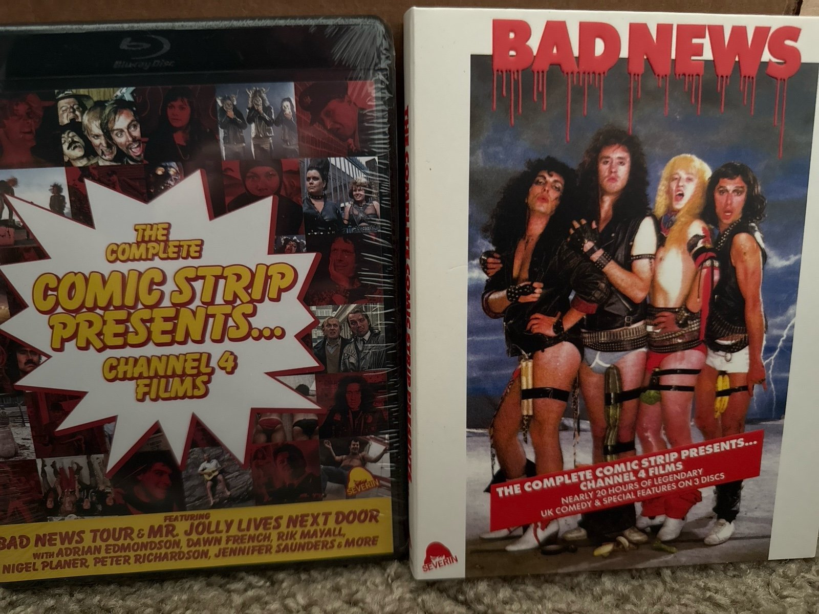 The Complete Comic Strip Presents…. Blu-Ray with Slipcover