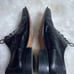 Stacy Adams Men genuine snake skin leather black lace shoes tassels accent SZ11.
