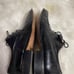 Stacy Adams Men genuine snake skin leather black lace shoes tassels accent SZ11.