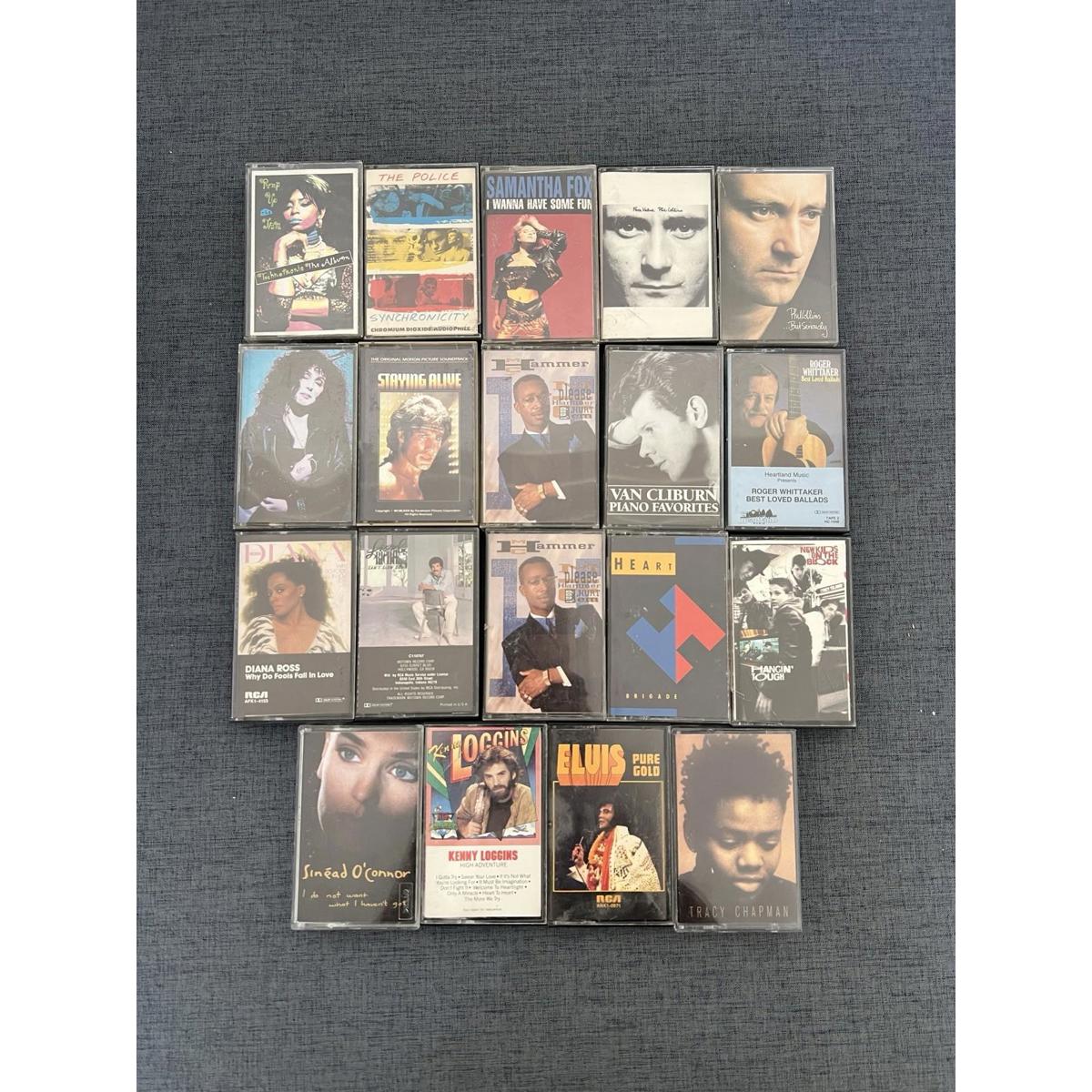 Lot Of 19 Cassette Tapes